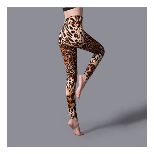 Leggings Leopard Para Mujer, Leggins De Leopardo, Primavera