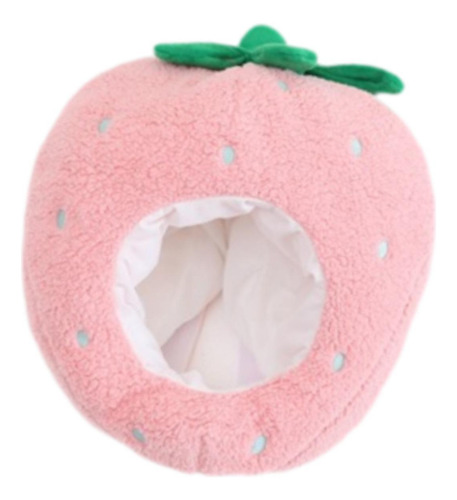 Strawberry Hat Selfie Hat Photo Prop Cute Plush Headgear