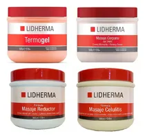 Comprar Kit X4 Corporal Flacidez + Reductor + Celulitis Lidherma