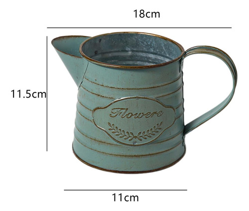 Regadera Maceta De Hierro, Maceta De Hervidor, Estilo D