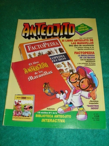 Revista Anteojito Numero 1671 Año 1997