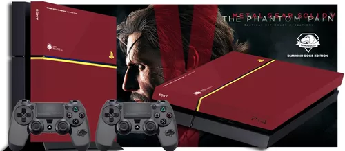 Skin Ps4 Fat Slim Pro Metal Gear Edition - Escorrega o Preço