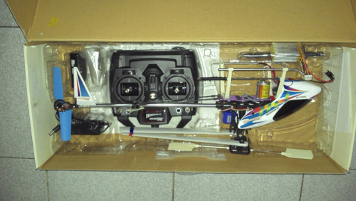 Helicóptero De Radio Control Exceed Eagle 50 De 6 Canales (Usado)