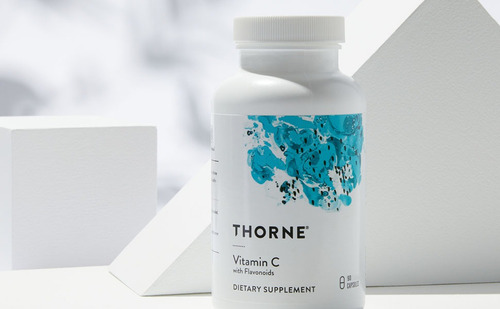 Thorne Vitamina C Con Bioflavonoides Cítricos 90 Cápsulas