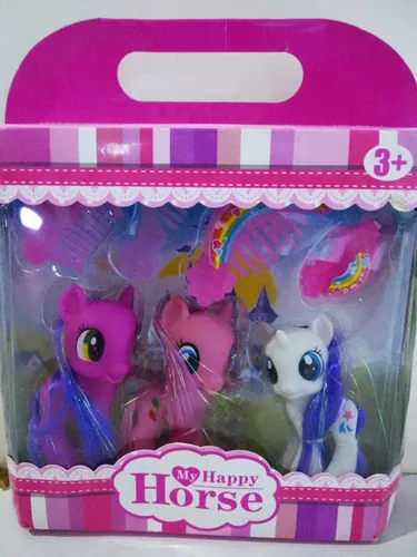 Juego De Ponys Con Sus Peines