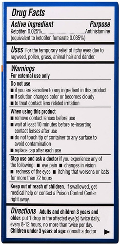 Bausch + Lomb Alaway (gotas Antihistamínicos Para Los Ojos)