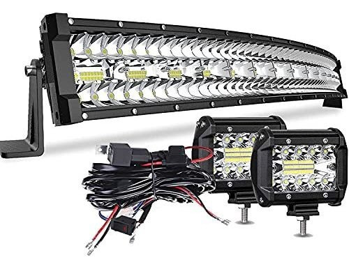 Barras De Luz - Dakride 32 Inch Led Light Bar 585w Curved Tr