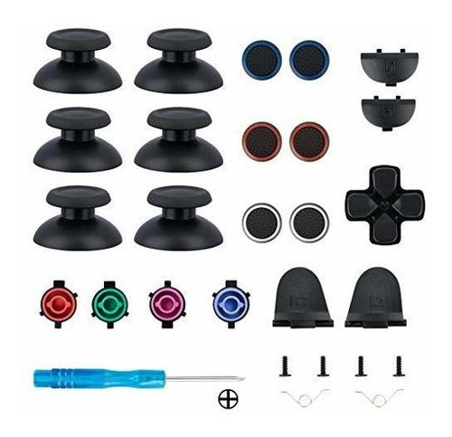 6pcs Joysticks Reparacion De Thumbsticks Reemplazo Para Play