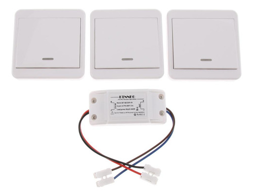 Kit De Telemando Inalámbrico Interruptor De Bombilla Panel