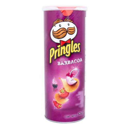 Papas Pringles Sabor Barbacoa X 124 Gr - Kg a $93