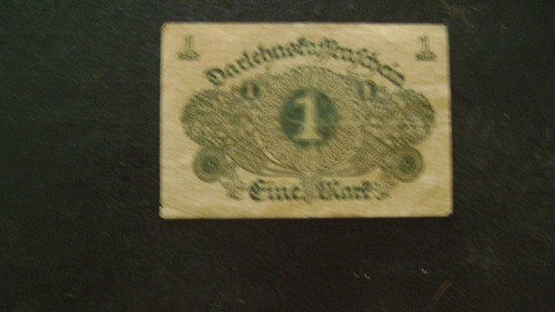 Antiguo Billete Alemania 1 Marco Año 1920 Serie 4.9