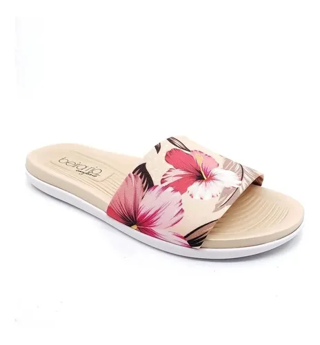 Chinelos slide hotsell feminino mercado livre
