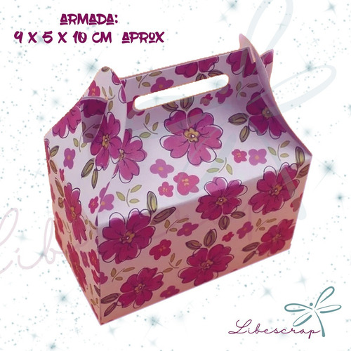 Suaje O Troquel Caja Lonchera Mini Para Sizzix Box Lunch