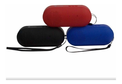 Imagen 3 de 3 de Bocina Portatil Stylos Pildora Bluetooth 3w Rojo Stsplx1r