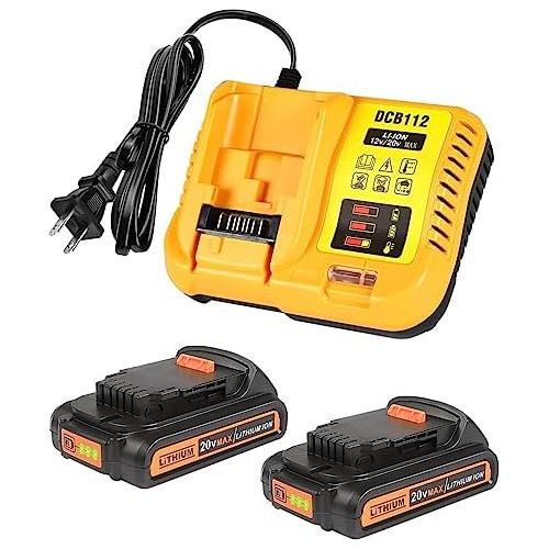 Batería De   De 3.0ah Herramientas Dewalt De 20v, Paqu...