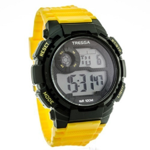 Reloj Tressa Ricky Amarillo Wr100m Luz Crono Watchcenter