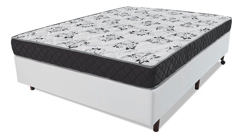 Cama Box Colchão D33 Espuma Certificada Bf Colchões 138x188x58cm