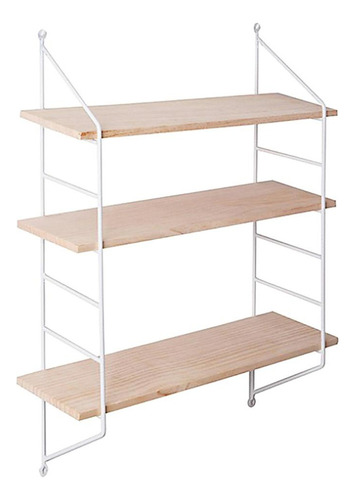 Estantes De Pared 3 Capas Flotante De Armario De Rack