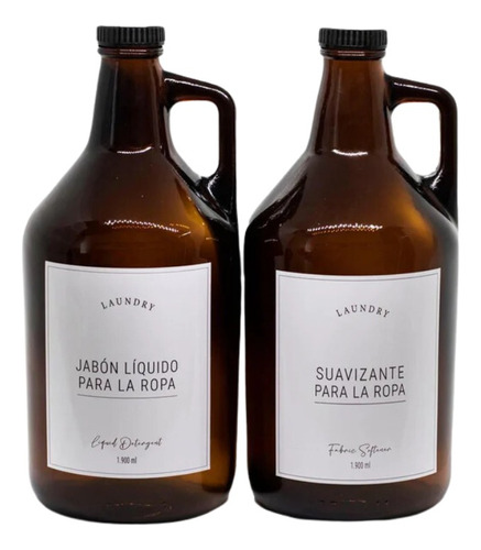 Botellon  Para  Lavadero De  1900ml