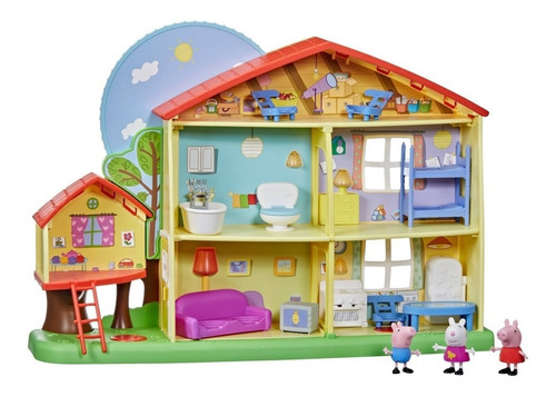 Peppa Pig Casa De Lujo Con Luces Y Sonidos - Original Hasbro