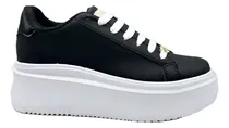 Comprar Zapato Tenis Plataforma Moda Casual Mujer Dama Tacto Piel Comodo Ligero