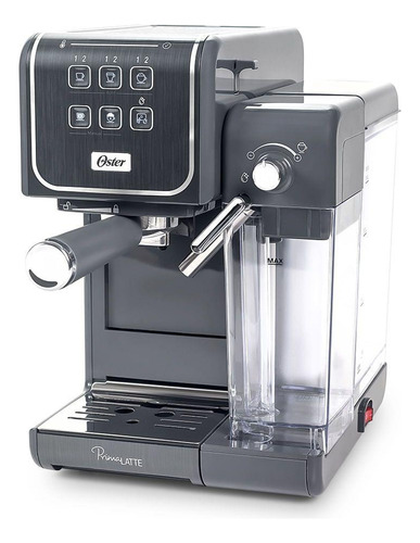 Cafeteira Espresso Oster Primalatte Touch Prata - 110v