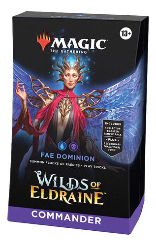 Magic Wilds Of Eldraine - Fae Dominion Commander Deck