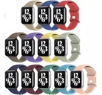 Comprar Malla Silicona Compatible Con Apple Watch 40mm\u002F41mm L, 7\u002F6\u002F5