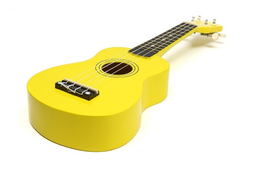 Imagen 3 de 9 de Ukelele De Madera Soprano Con Funda Manual Y Lecciones