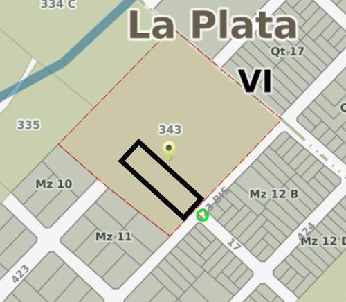 Imagen 2 de 2 de Terreno En Venta En Villa Elisa Calle 423 Bis Esq 17 Dacal Bienes Raices