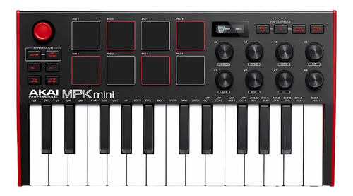 Controlador Midi Usb Akai Mpkmini3