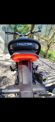 Impecable Triumph En Garantía Con Patente Paga Todo El Año