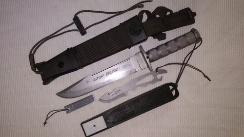 Cuchillo De Supervivencia Aitor Jungle Kin 1 Completo Ete (Usado)