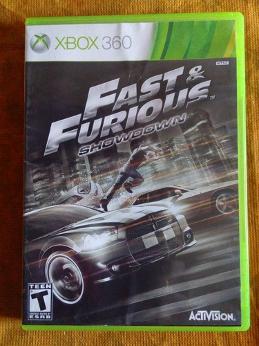 Xbox 360 Juego Fast & Furious Showdown Original En Dvd