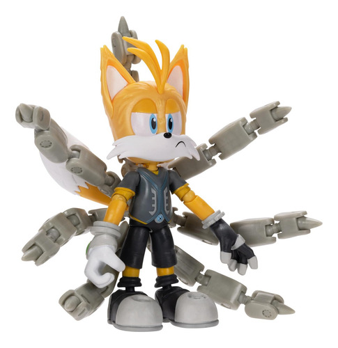 Sonic Prime Figura De Acción Articulada De 5 Pulgadas Tails