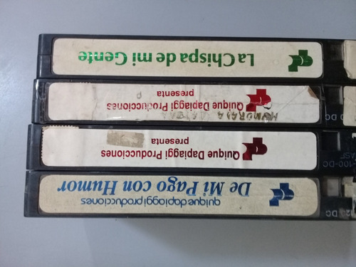 Vhs Pack Quique Dapiaggi