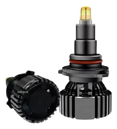 Kit Turboled Foco 360° Lupa Hb4 9006 Canbus 20000lm Auto Cam