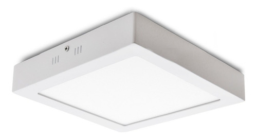 Panel O Plafon Led De Aplicar  24w Cuadrado - Unilux