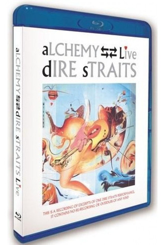 El Blu-ray Live de Dire Straits Alchemy está sellado e importado