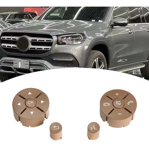 Botones De Interruptor De Volante Conjunto De Beige