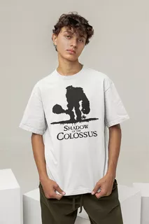 Camiseta Gamer Video Juego Shadow Of The Colossus R2 Unisex