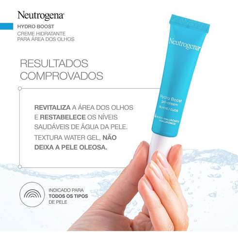 Neutrogena ® Hydro Boost Crema De Ojos En Gel Ácido Hialurón