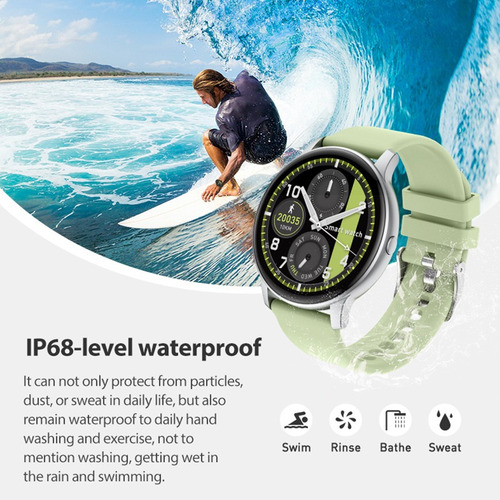 Reloj Inteligente Bluetooth Impermeable Full Touch