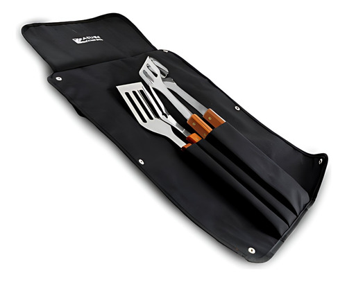 Mandil Con Set De Utensilios X 03 Bbq
