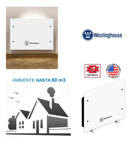 Imagen 4 de 9 de Vitrocalefactor Westinghouse Wh-ch122conv-w Blanco
