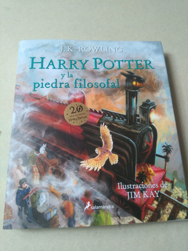 Harry Potter Y La Piedra Filosofal - Ilustrado - Jk Rowling 