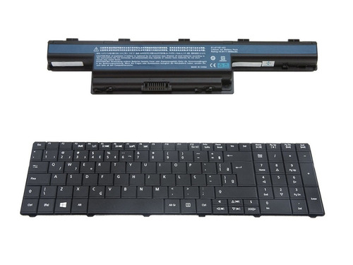 Bateria + Teclado Acer Aspire E1 Q5wph Compatível As10d51