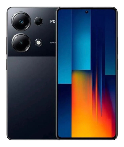 Teléfono inteligente negro Poco M6 Pro 12/512 gb versión global con