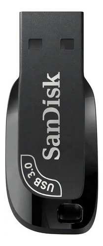 Unidade flash Sandisk Ultra Shift USB 3.0 Solid Black 128gb