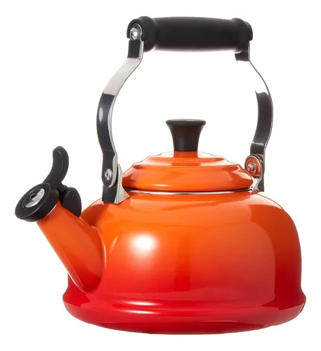 Le Creuset Enamel-on-steel Whistling 1.7 Quart Teakettle,...